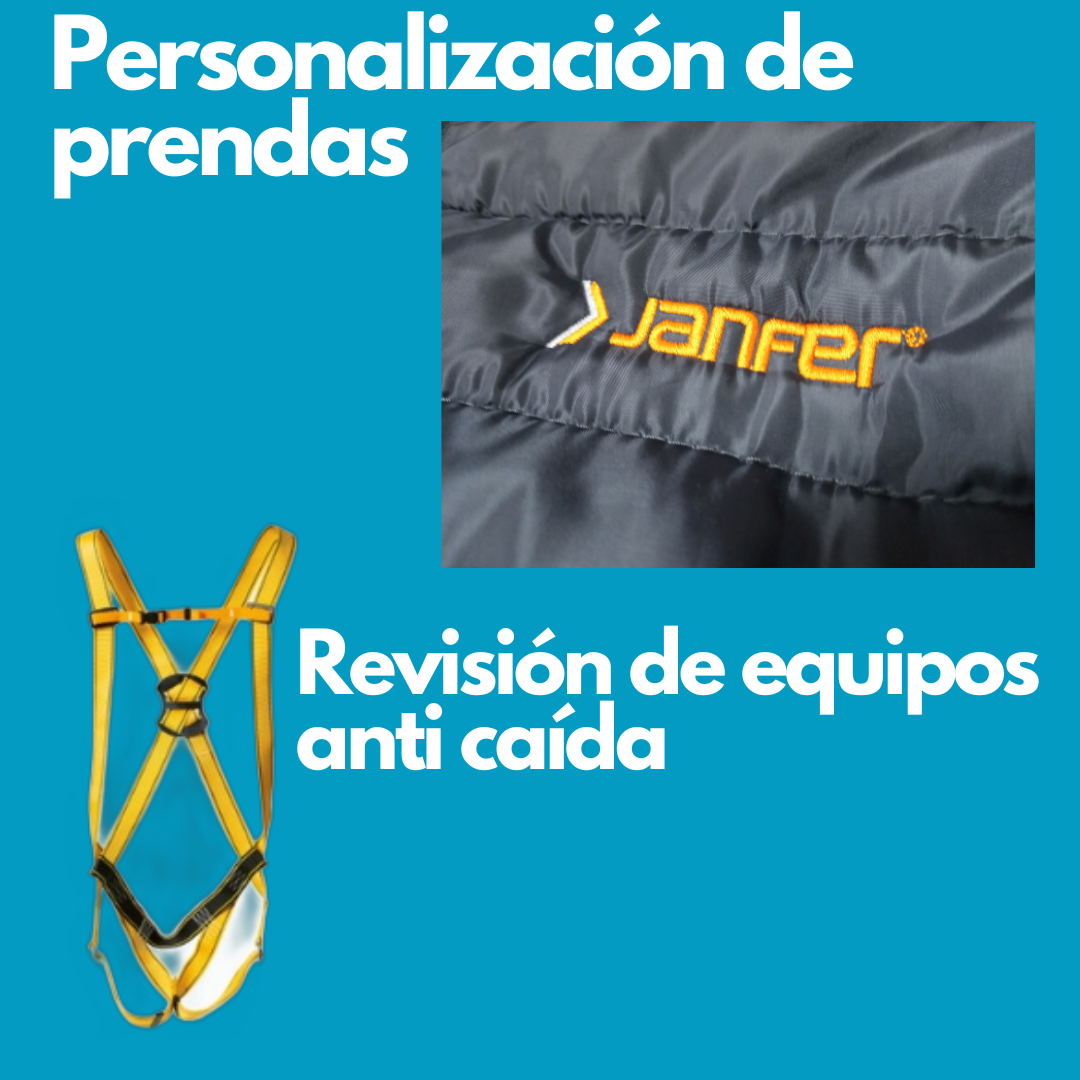 Servicios de personalización e inspección en Janfer