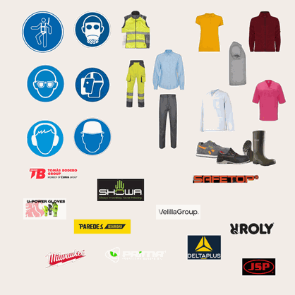 Proveedores de ropa de trabajo y EPIS