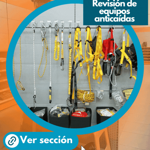 Revisión de equipos anticaídas