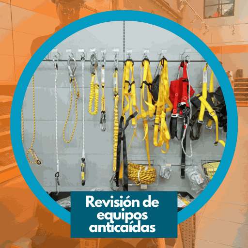 Información sobre los equipos anticaídas