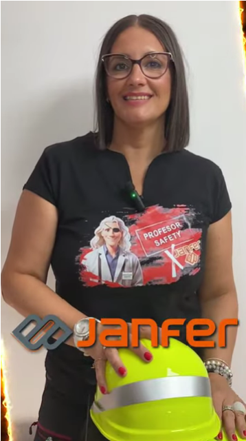 Noelia Rivas de Janfer en el Profesor Safety