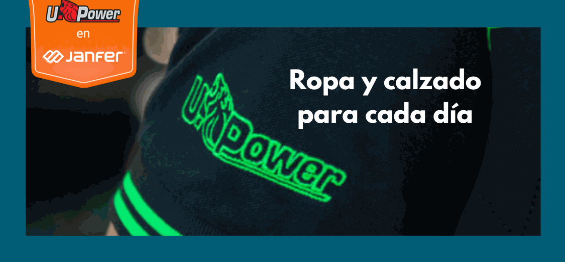 Ropa y calzado U-Power para cada día 