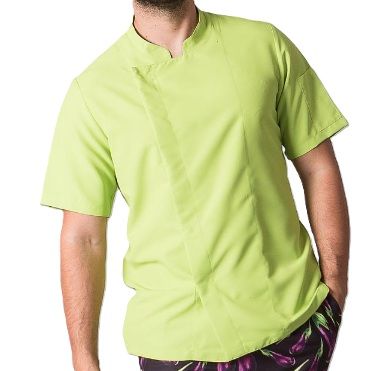 chaquetilla cocinero rivera pistacho 