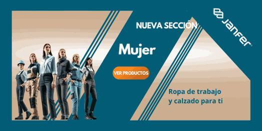 ropa de trabajo y calzado para mujeres