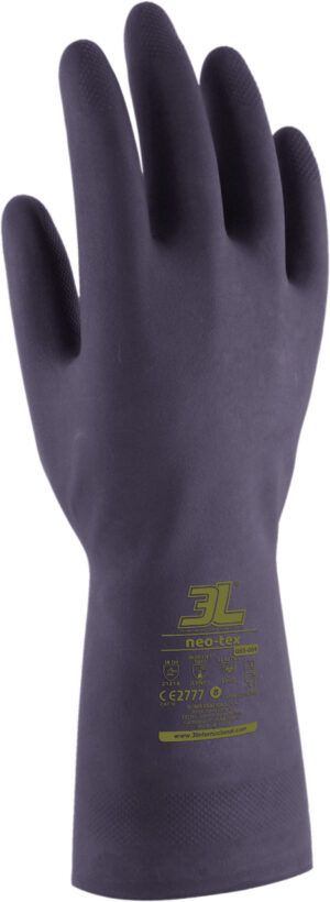 Guante para químicos neopreno neo tex