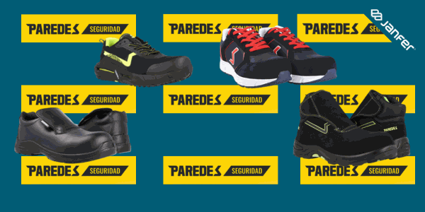 Paredes seguridad, zapatos y zapatillas para el día a día