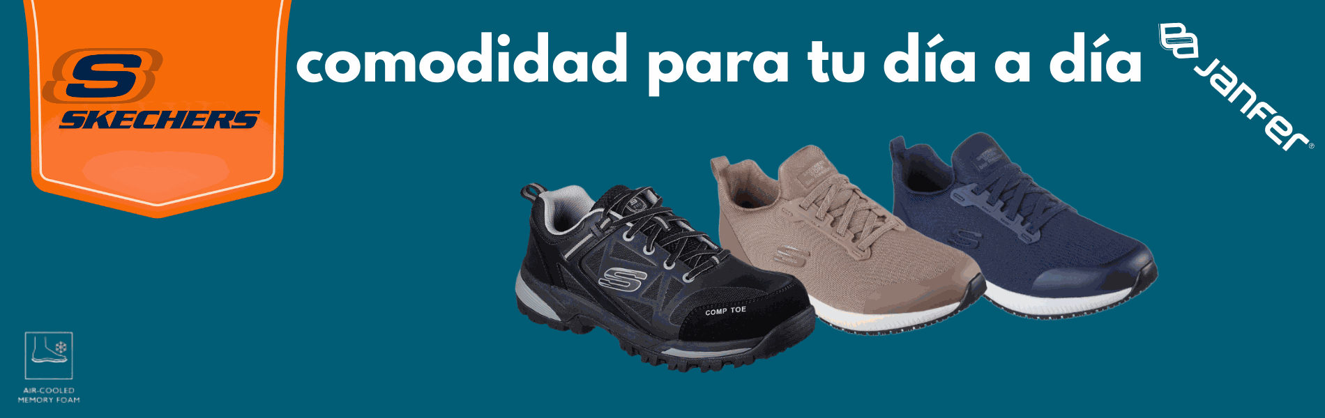 Zapatillas de seguridad Skechers. Zapatillas skechers