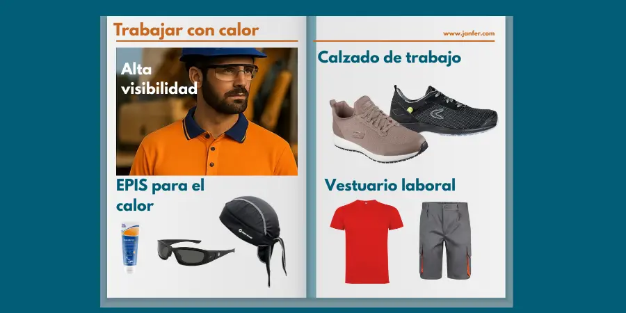 Ropa de trabajo y EPIS para el Calor