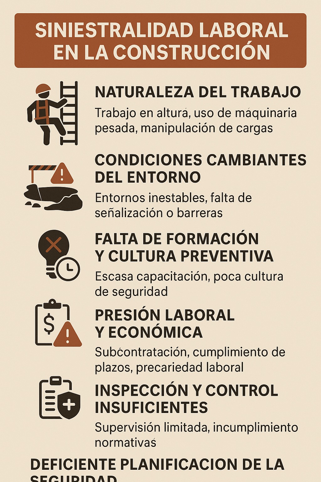 Siniestralidad en el sector de la construcción | Janfer Siniestralidad en el sector de la construcción