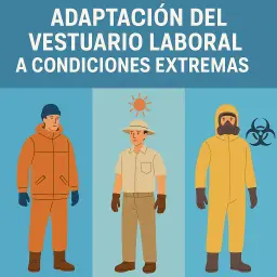 Adaptación del vestuario laboral a condiciones extremas