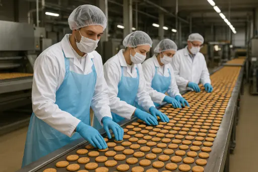 Vestuario laboral en la industria alimentaria