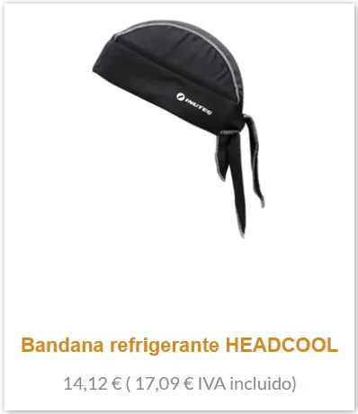 Bandana refrigerante headcool