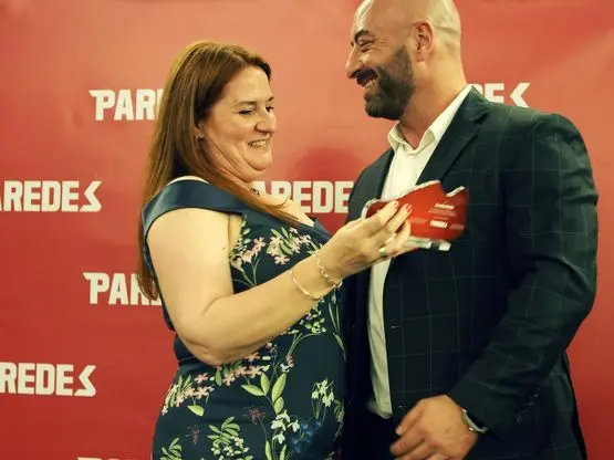 Janfer en el 70º Aniversario de la marca Paredes