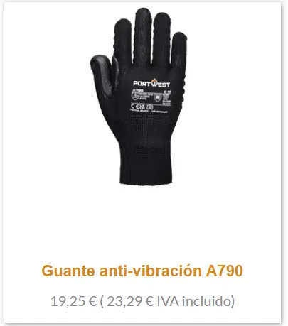 Guante anti vibración A790