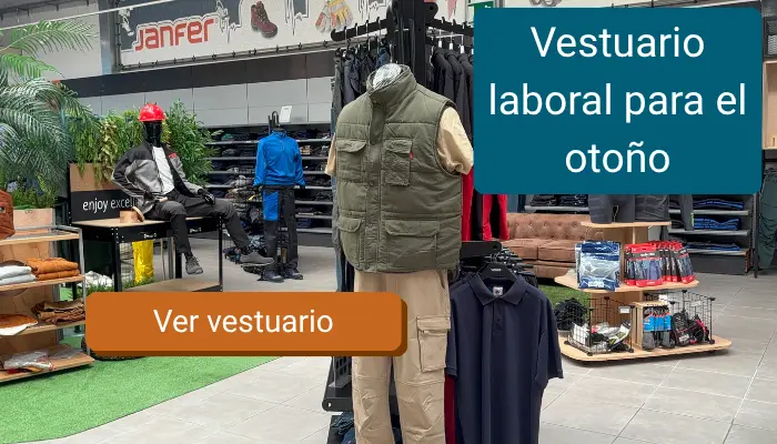 Tienda de ropa de trabajo, vestuario laboral otoño | Janfer Tienda de ropa de trabajo, vestuario laboral otoño