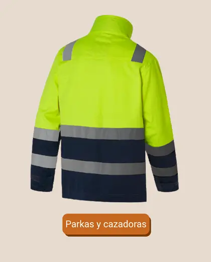 Parkas y cazadoras alta visibilidad | Janfer Parkas y cazadoras alta visibilidad