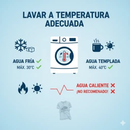 Cómo lavar ropa personalizada con DTF