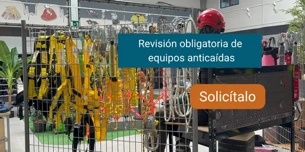 Revisión de equipos anticaídas obligatorio | Janfer Revisión de equipos anticaídas obligatorio