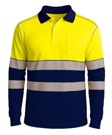 Polo manga larga Peak Combi