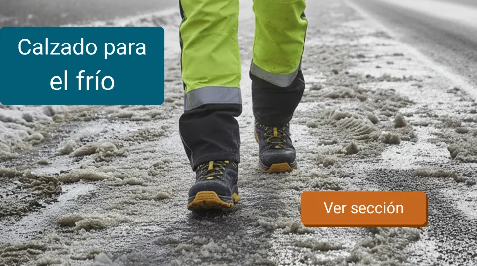 Calzado de seguridad para el frío, calzado para frío