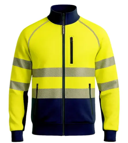 cazadora defender tejido reciclado ergonómica para construcción