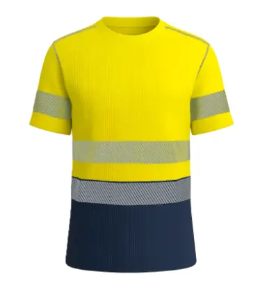 Camiseta alta visibilidad gran duración, Bambú de Prima Protección en Janfer