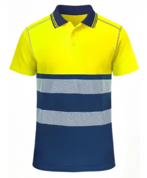 Polo alta visibilidad bandas segmentadas RECON 