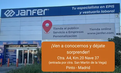 Tienda en Pinto de ropa de trabajo y EPIS