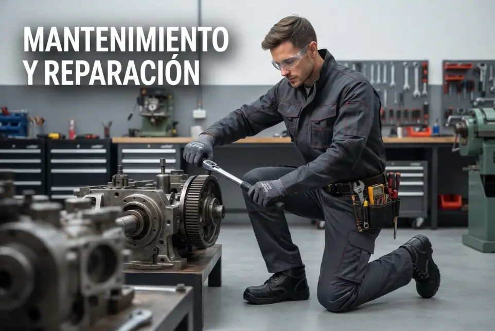 Ropa de trabajo y EPIS para mantenimiento y reparación