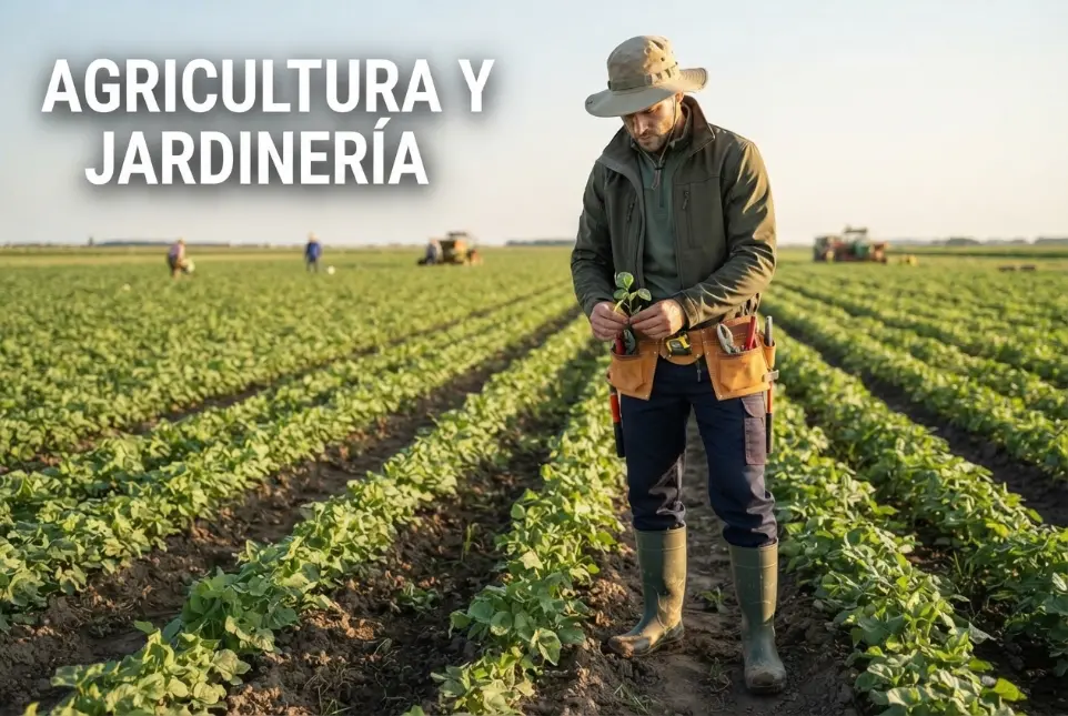 Ropa de trabajo y EPIS para agricultores y jardineros