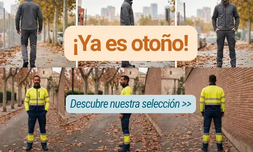 ropa de trabajo, vestuario y calzado de otoño