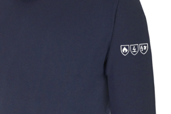 Camiseta manga larga 988-TSIA ignífuga y antiestática