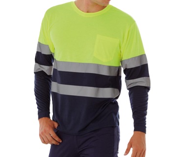 Camiseta alta visibilidad manga larga FUJI