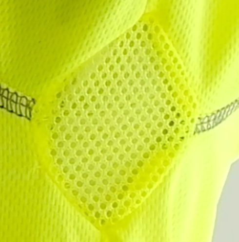 Polo manga larga PEAK COMBI amarillo/marino