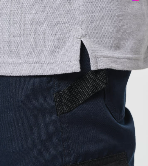 Polo contrastado hombre WK270