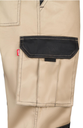 Pantalón bicolor 103020B multibolsillos