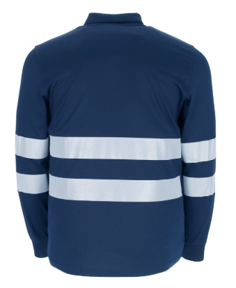 Polo manga larga visibilidad realzada LONGFORD