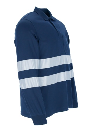 Polo manga larga visibilidad realzada LONGFORD