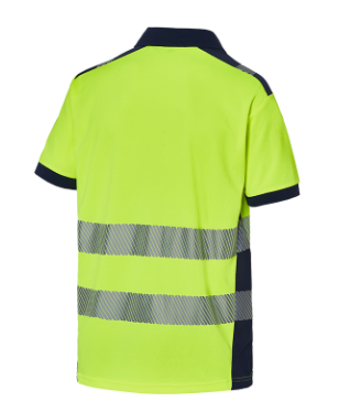 Polo AV reciclado segmentado MC 1201R