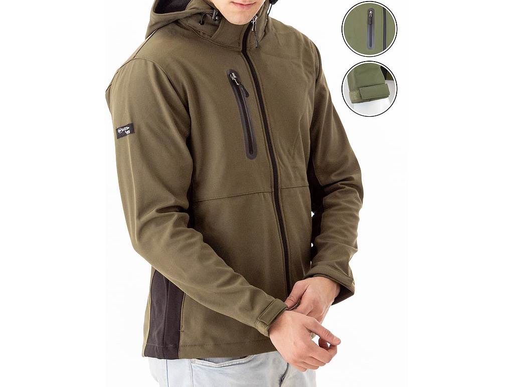 Chaqueta softshell MURRAY con capucha