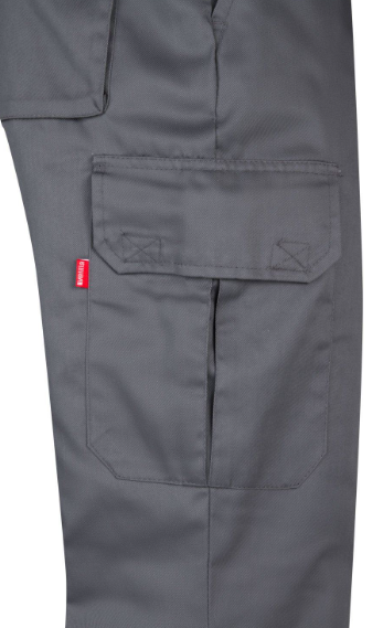 Pantalón acolchado multibolsillos 398