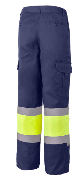 Pantalon multibolsillos combinado AV 1061