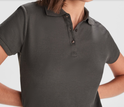 Polo PEGASO PREMIUM WOMAN Blanco manga corta