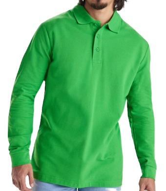 Polo manga larga ESTRELLA 4XL