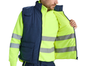 Chaleco alta visibilidad acolchado PERSEI reversible