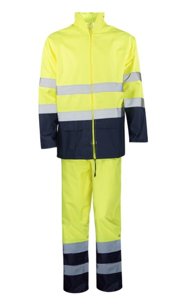 Conjunto traje lluvia alta visibilidad WR.2.156