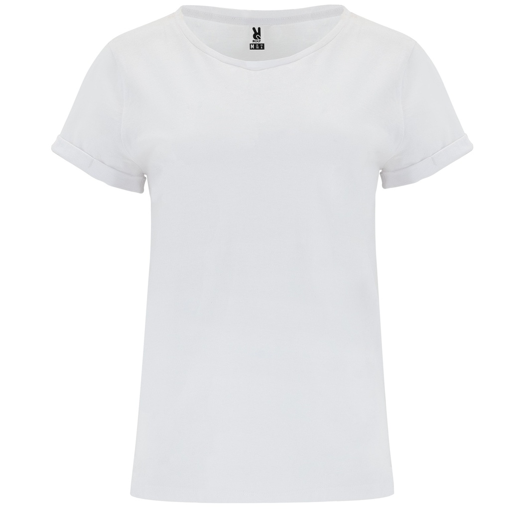 Camiseta de mujer CIES Blanco manga corta