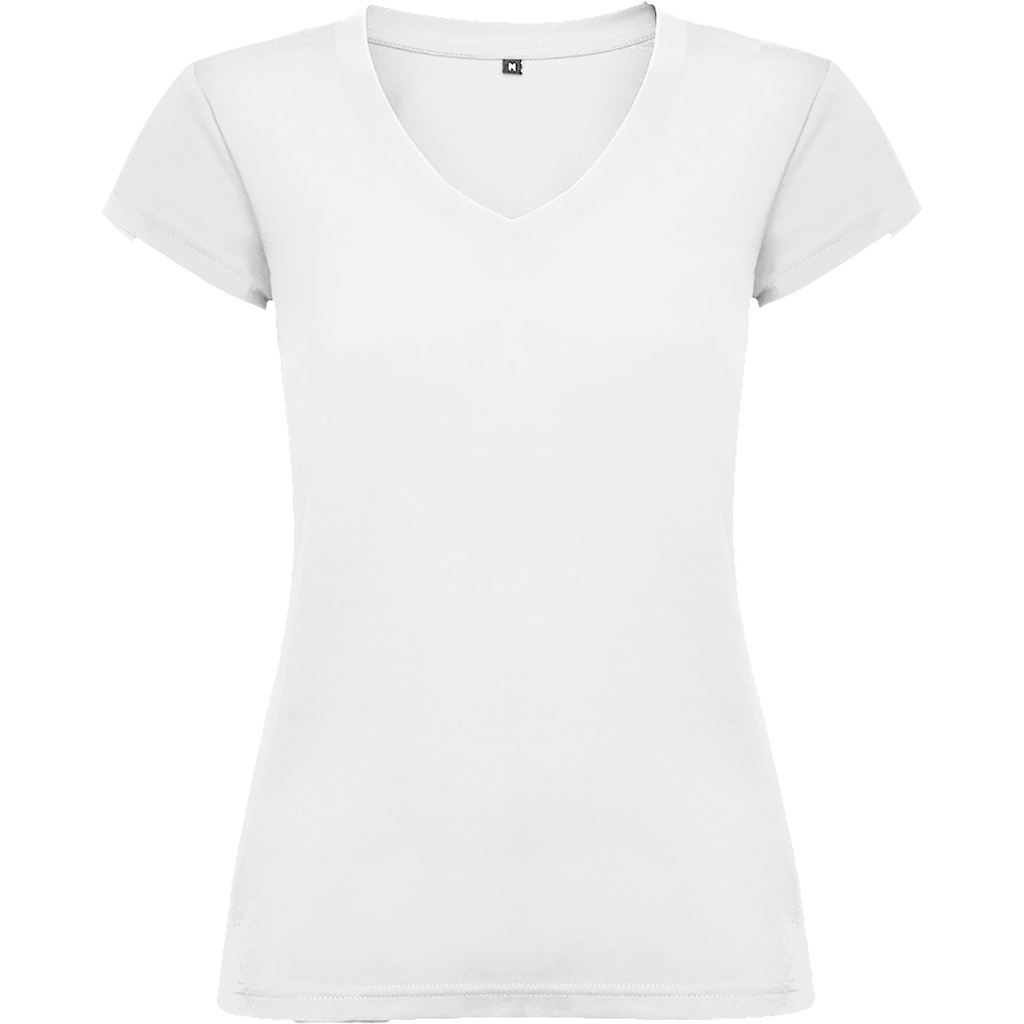 Camiseta de mujer manga corta blanco VICTORIA 