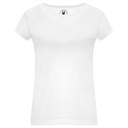 [CA66920101] Camiseta de trabajo blanco manga corta mujer HAWAII (S)