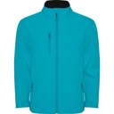 [SS643601236] Chaqueta Softshell NEBRASKA dos capas (S, AGUAMARINA)